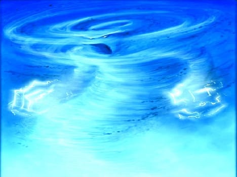 ... Never give saturating the storm wound